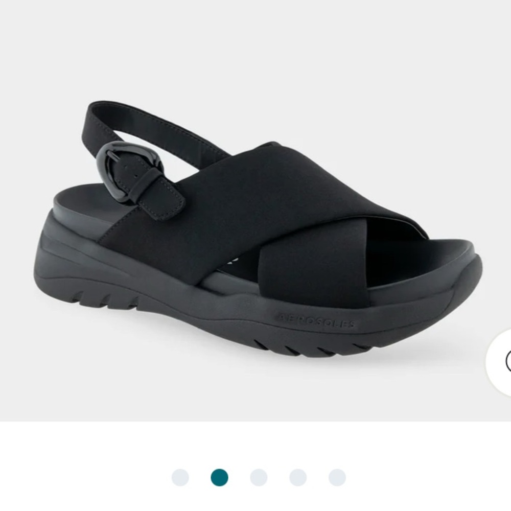 New in box ✨ AEROSOLES Black Harlow Sandals